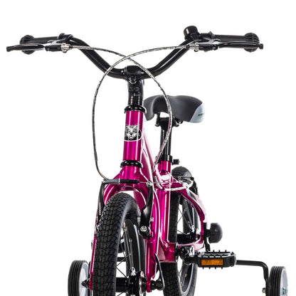 Children's 14-inch Leader Fox BUBU pink bicycle, V-brake (105 cm)