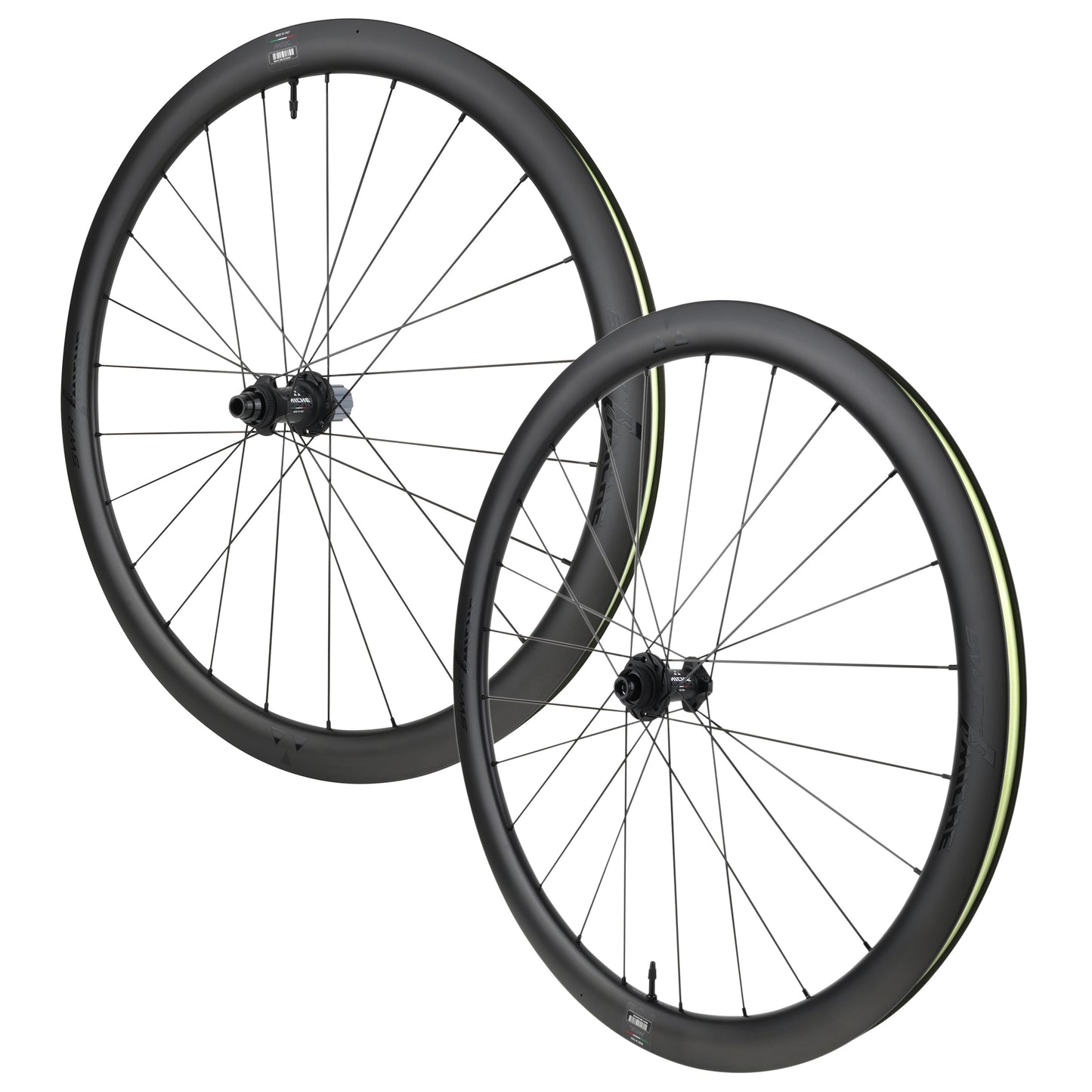 Roues route disque 700 Miche SWR Evo 40 Centerlock carbone Shimano 12V
