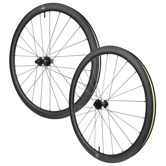 Roues route disque 700 Miche SWR Evo 40 Centerlock carbone Shimano 12V