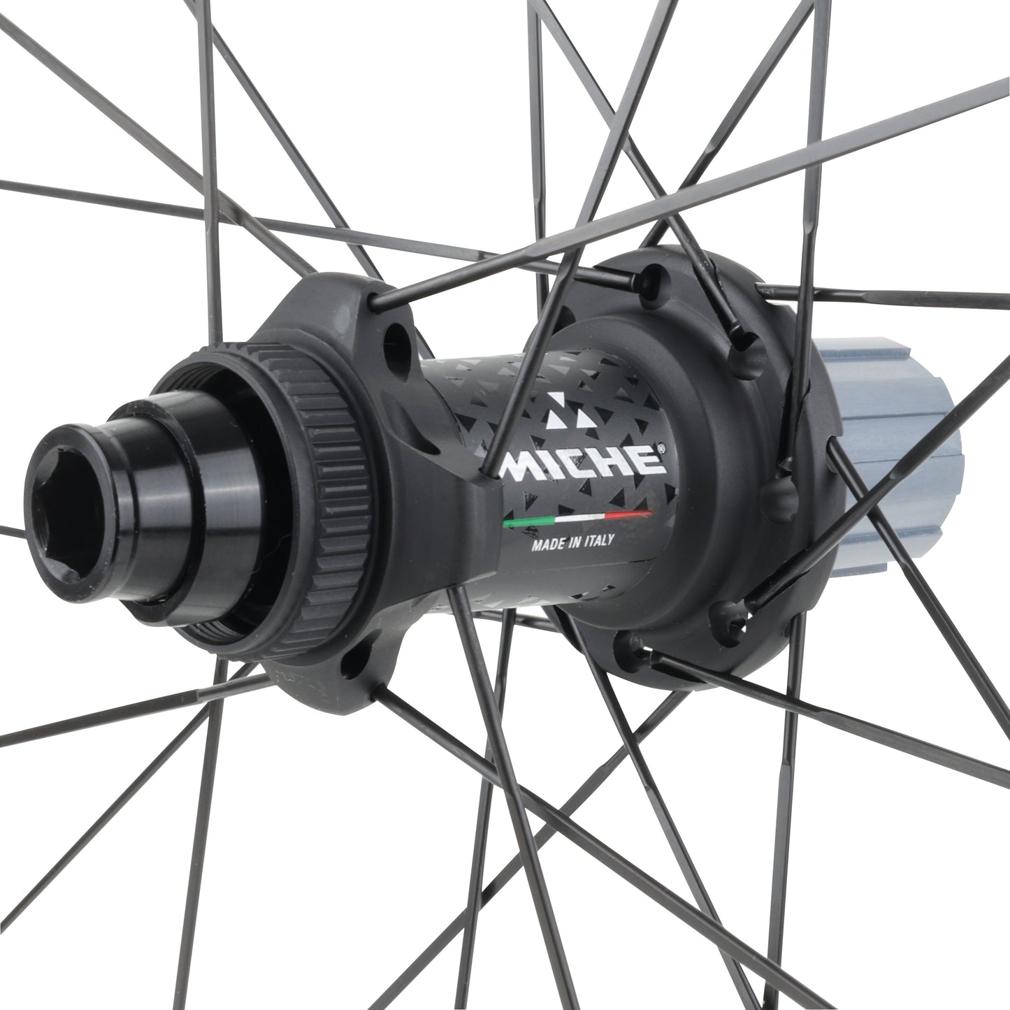 Roues route disque 700 Miche SWR Evo 40 Centerlock carbone Shimano 12V
