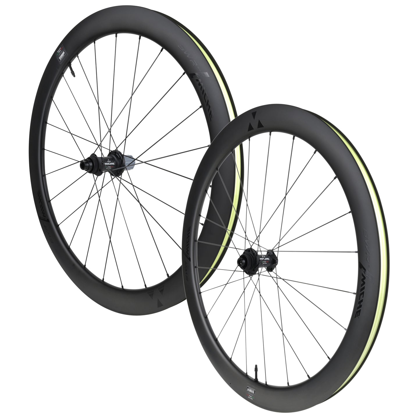 Roues route disque 700 Miche SWR Evo 50 Centerlock carbone Shimano 12V