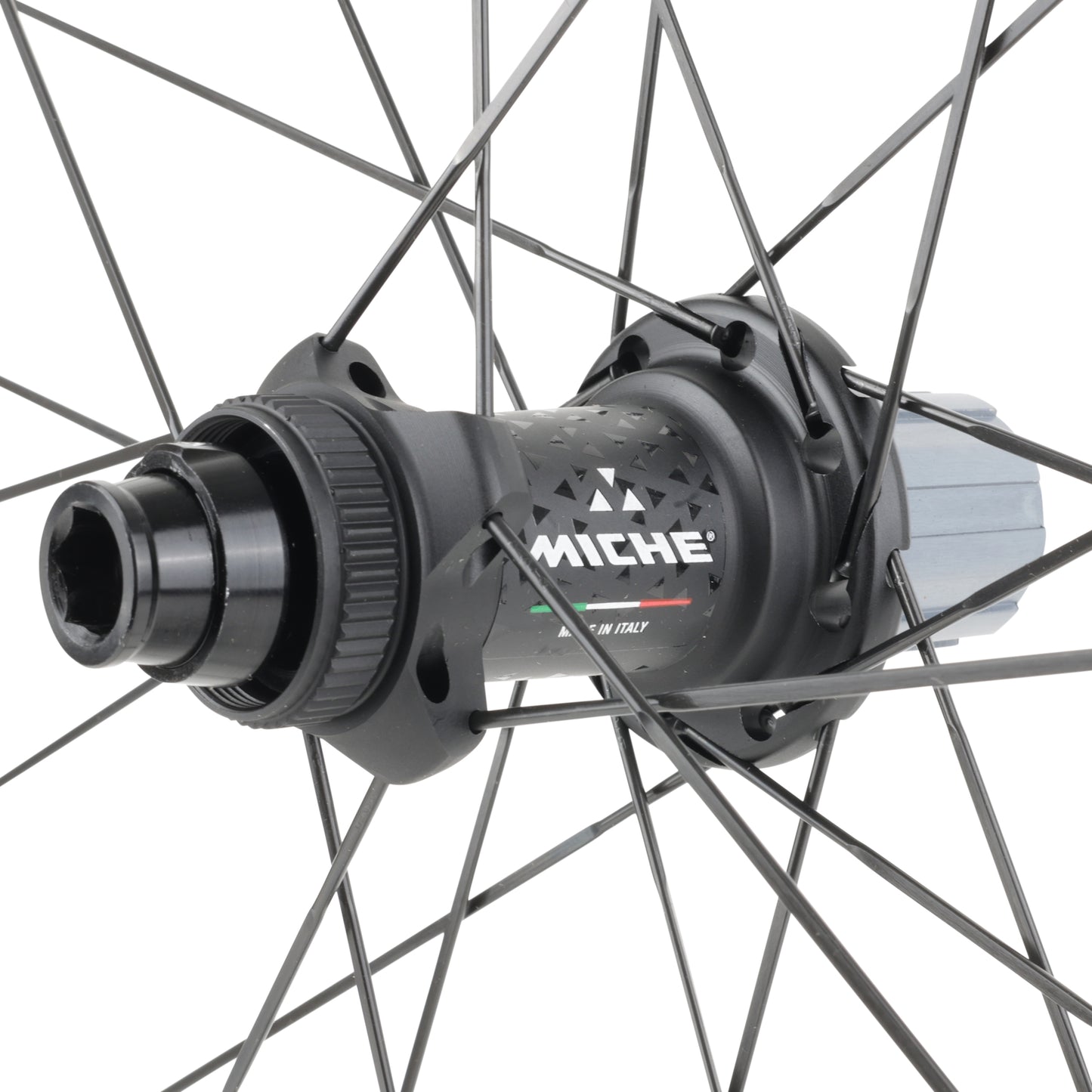 Roues route disque 700 Miche SWR Evo 50 Centerlock carbone Shimano 12V
