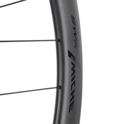 Roues route disque 700 Miche SWR Evo 50 Centerlock carbone Shimano 12V