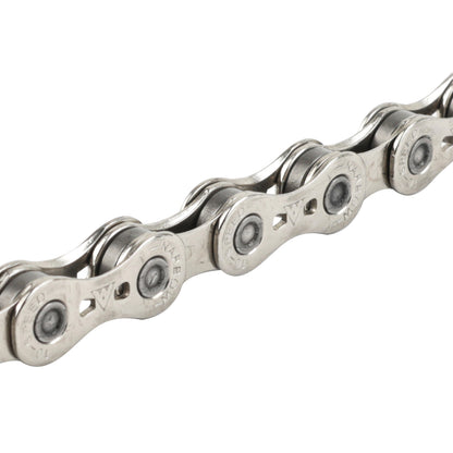 10-speed bicycle chain. Miche strada black 116 links (1-2"x3-32") Shimano and Campagnolo compatible