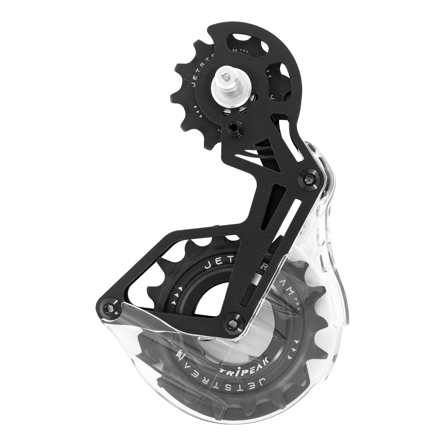 chape dérailleur aero-wing opw Tripeak 12-18 dents 11x2v. Shimano 105 11v rd7100-rd7000 noir aluminium