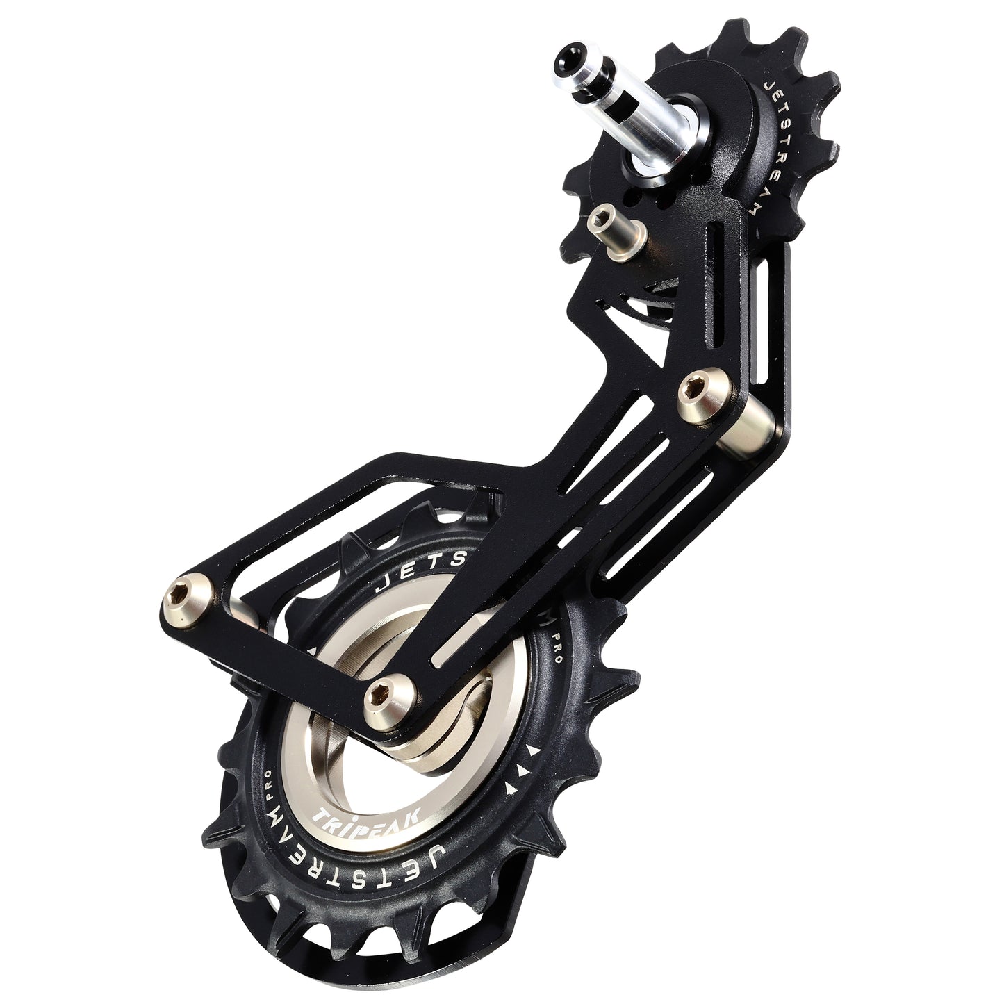 chape dérailleur aero-wing opw Tripeak 12-18 dents 11x2v. Shimano 105 11v rd7100-rd7000 noir aluminium