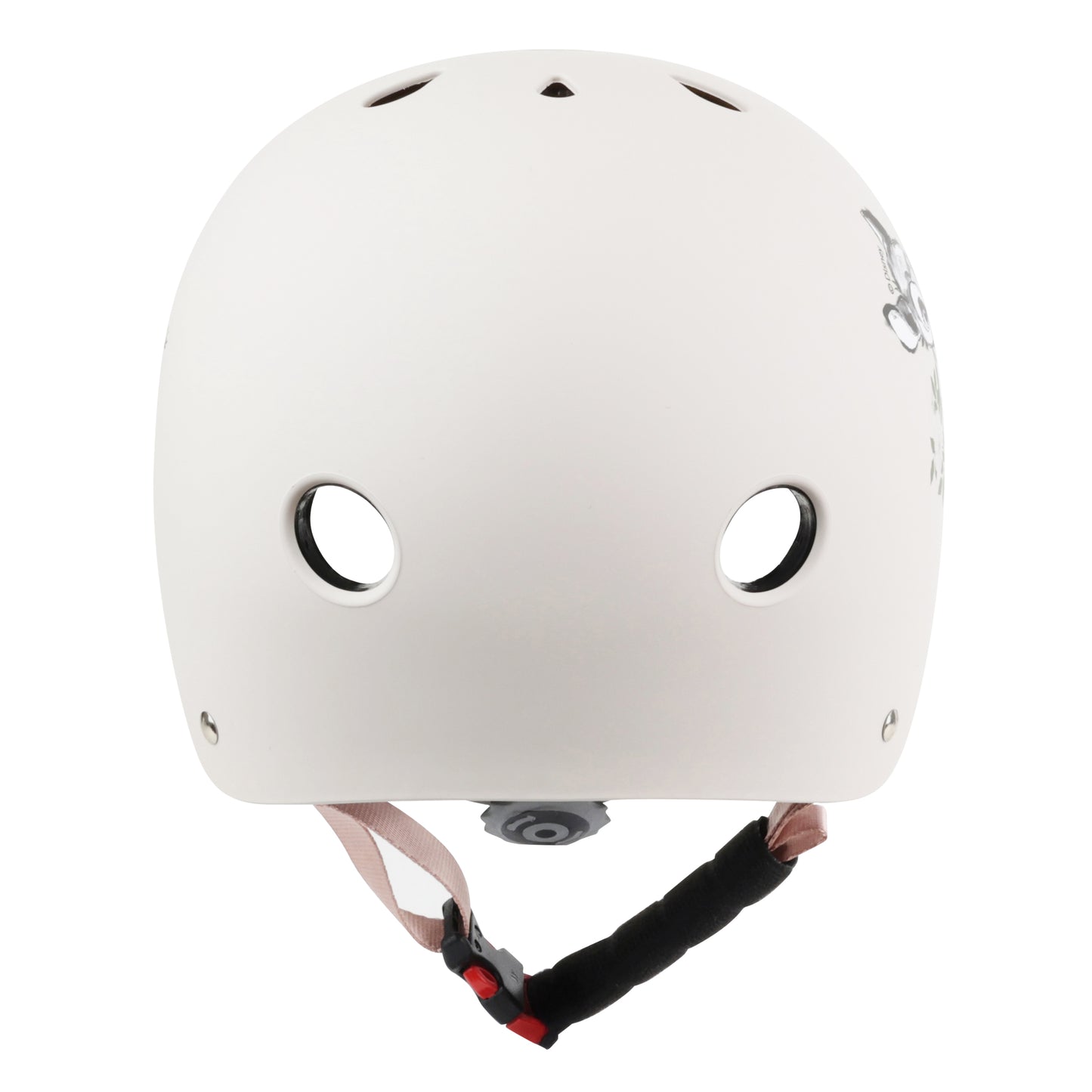 Casque vélo enfant Disney bambi rose avec molette réglage