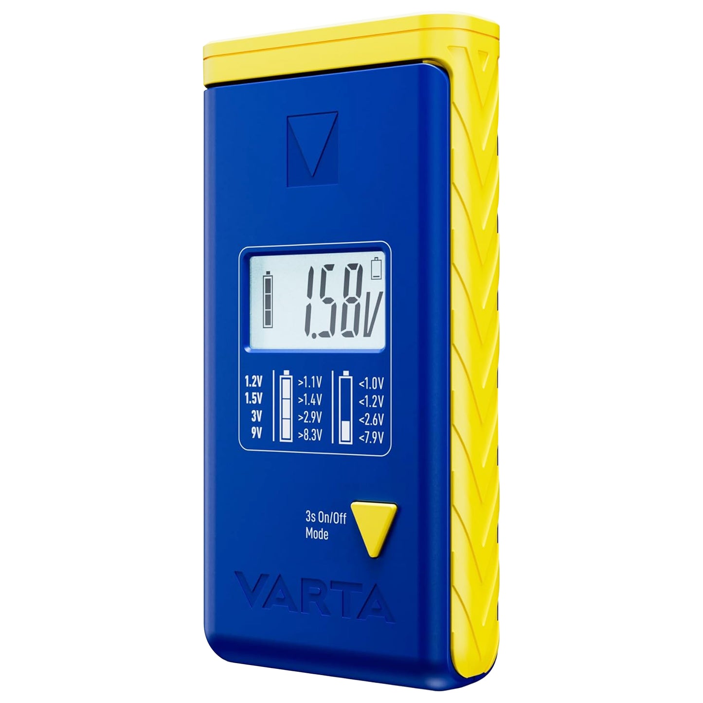 Testeur de piles Varta avec écran LCD