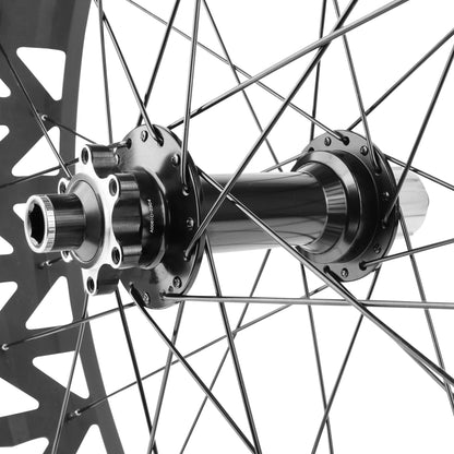 Roue VTT 26 disque arrière Leader Fox Fatbike