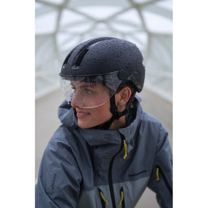 Casque vélo adulte Abus urbain hud-y ace velours noir