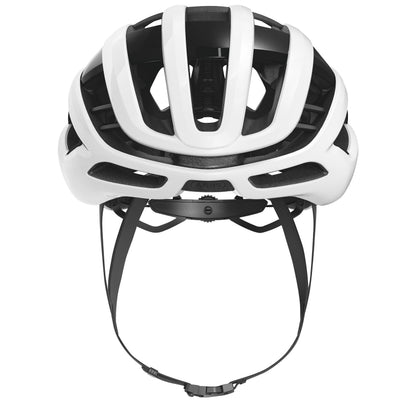 Casque vélo adulte Abus route airbreaker blanc brillant