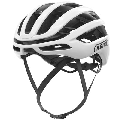 Casque vélo adulte Abus route airbreaker blanc brillant