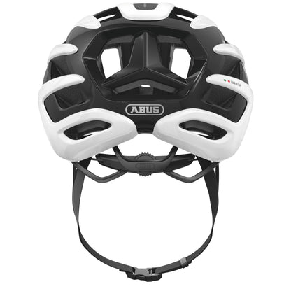 Casque vélo adulte Abus route airbreaker blanc brillant