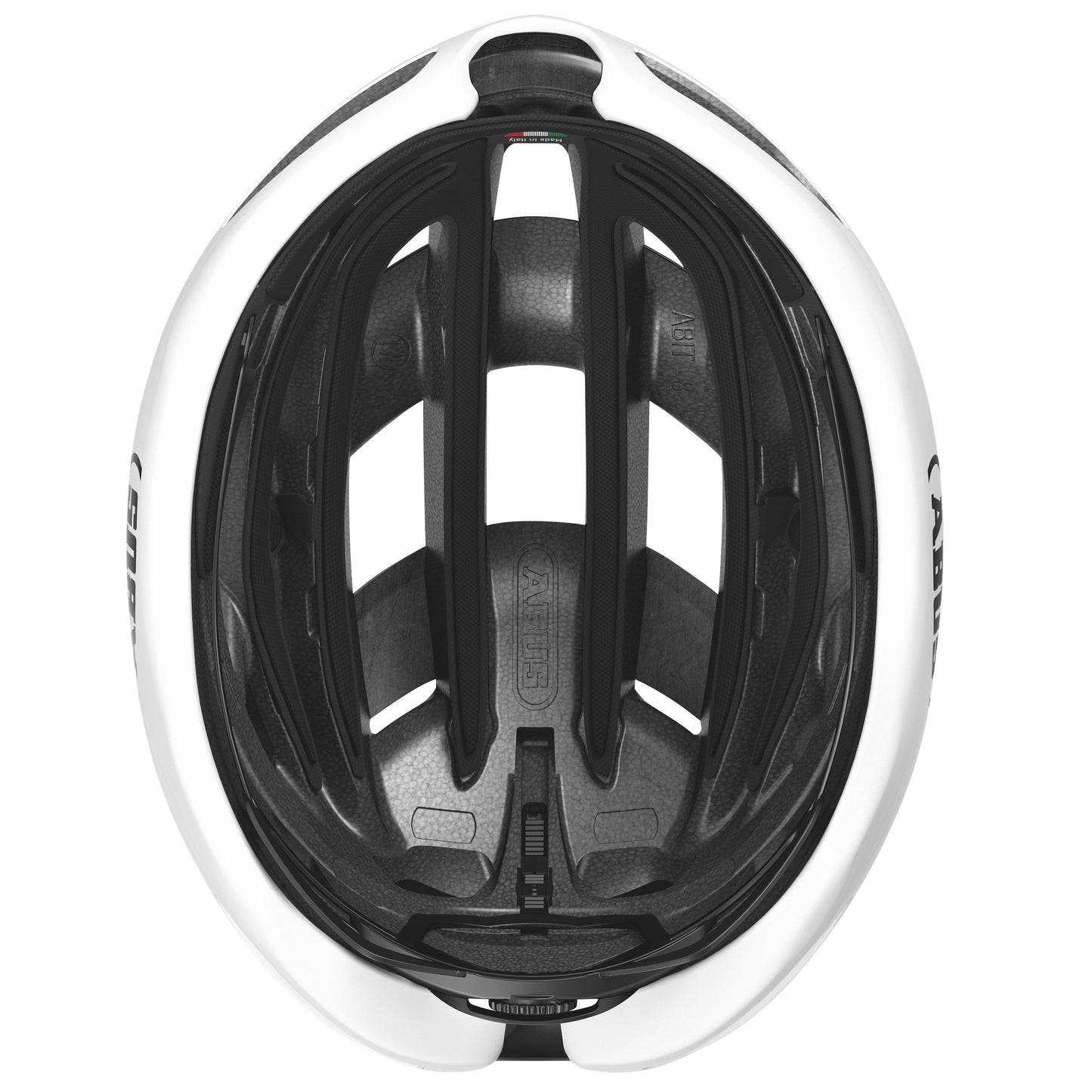 Casque vélo adulte Abus route airbreaker blanc brillant