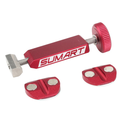 Outil repousse piston SUMART pour étrier 4 pistons rouge