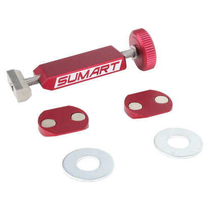 Outil repousse piston SUMART pour étrier 4 pistons rouge