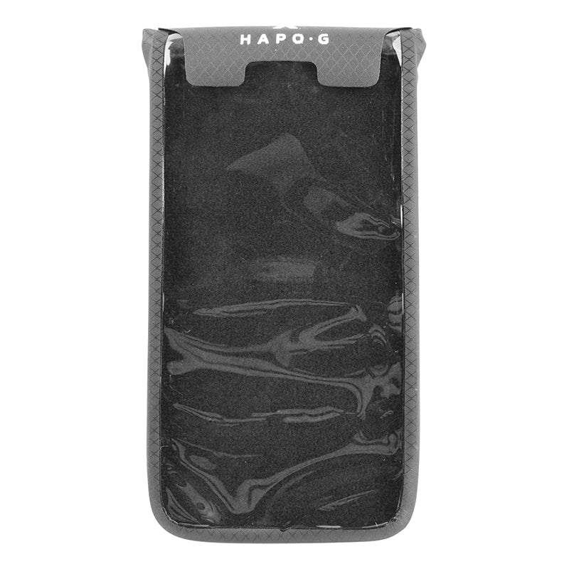 Support smartphone-téléphone Hapo-g étanche tactile noir fixation universelle magnétique de 5.4" à 6.7"