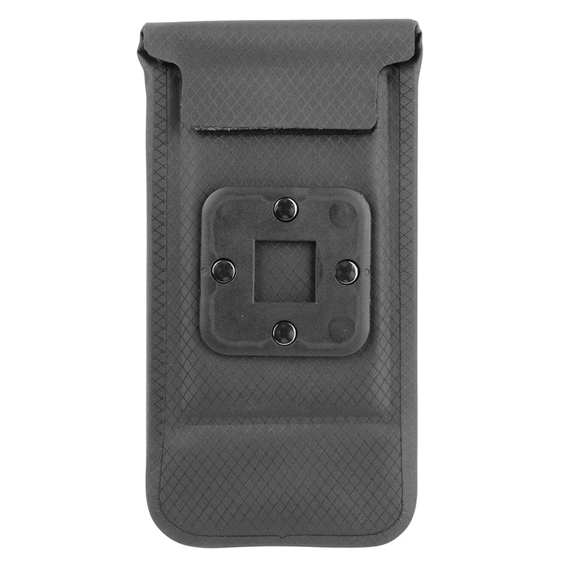 Support smartphone-téléphone Hapo-g étanche tactile noir fixation universelle magnétique de 5.4" à 6.7"