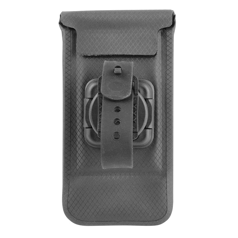 Support smartphone-téléphone Hapo-g étanche tactile noir fixation universelle magnétique de 5.4" à 6.7"