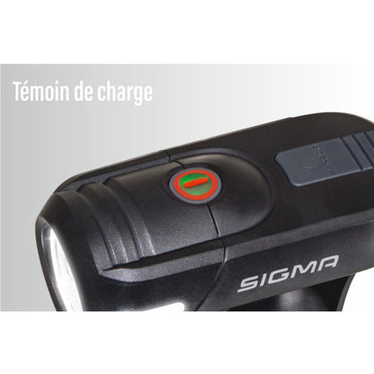 Eclairage vélo usb kit Sigma aura micro set aura 45-nugget ii