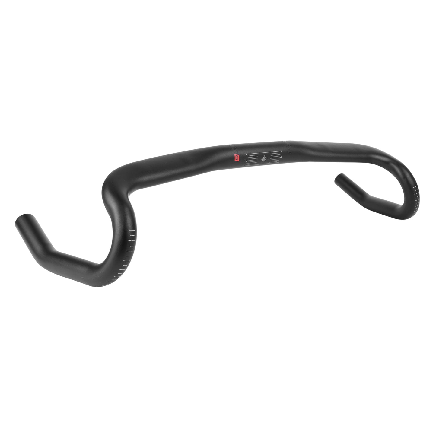 Handlebar Road Ergotec gravel explorer alu black diam 31.8mm L 440-532 mm