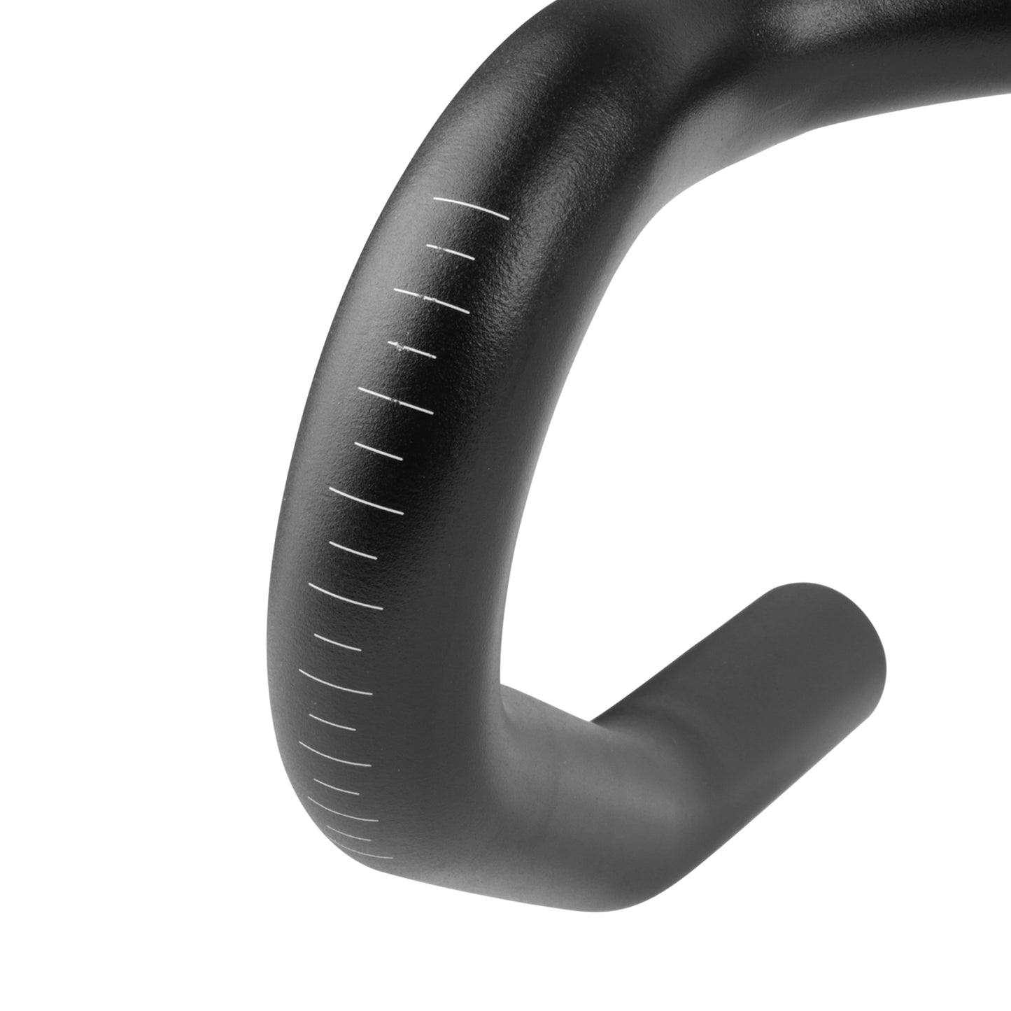 Handlebar Road Ergotec gravel explorer alu black diam 31.8mm L 440-532 mm