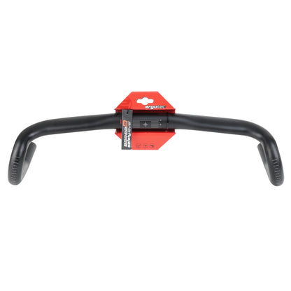 Handlebar Road Ergotec gravel explorer alu black diam 31.8mm L 440-532 mm