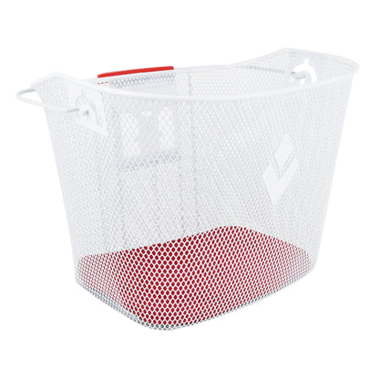 Hapo.G White Honeycomb Steel Front Basket for E-Bikes