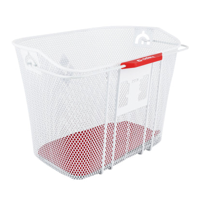 Hapo.G White Honeycomb Steel Front Basket for E-Bikes