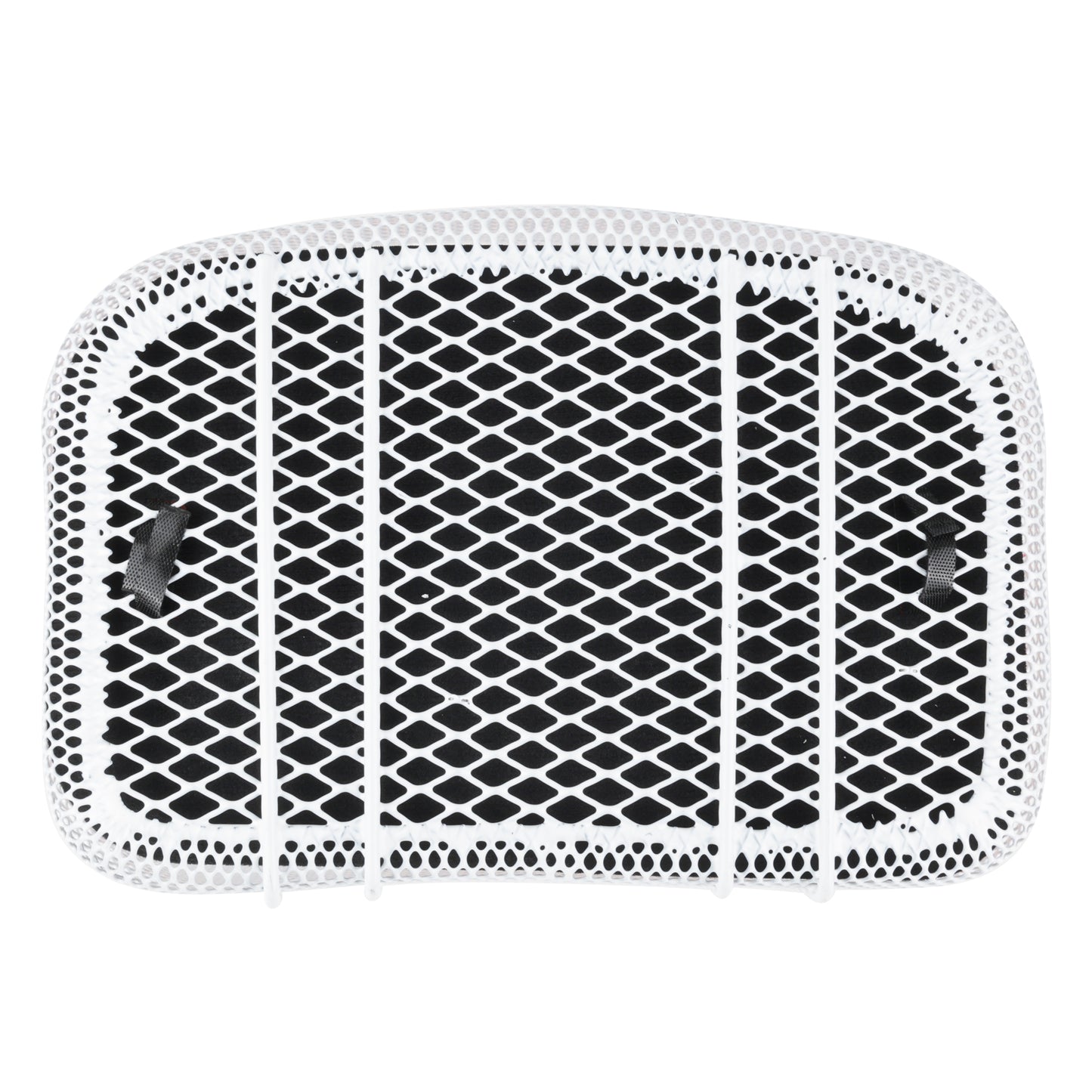 Hapo.G White Honeycomb Steel Front Basket for E-Bikes