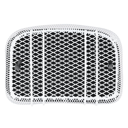Hapo.G White Honeycomb Steel Front Basket for E-Bikes