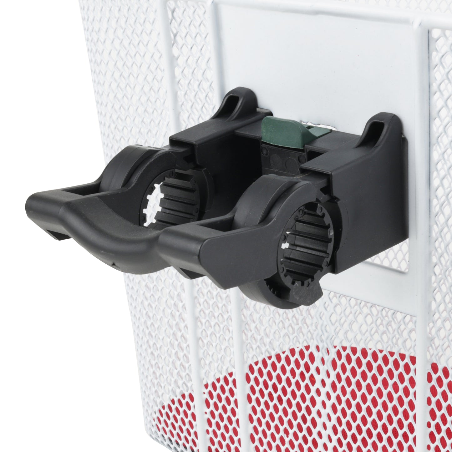 Hapo.G White Honeycomb Steel Front Basket for E-Bikes
