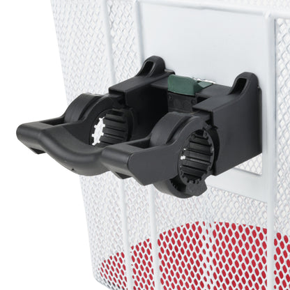 Hapo.G White Honeycomb Steel Front Basket for E-Bikes