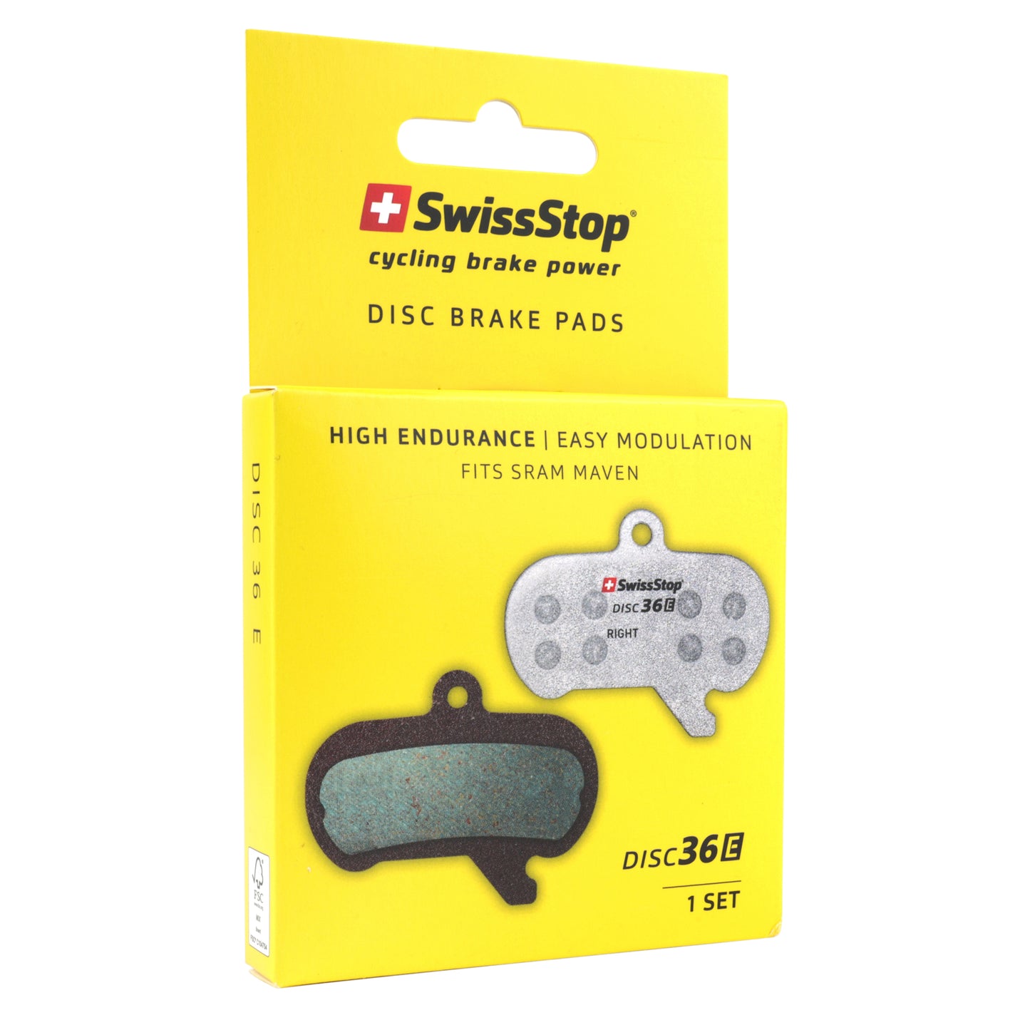 SwissStop MTB Brake Pads for SRAM Maven Disc36E E-bike