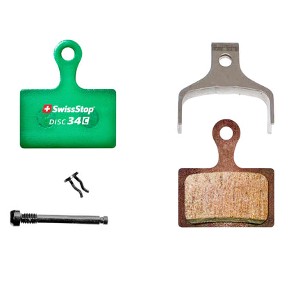 Plaquettes frein Route VTT SwissStop pour Shimano Dura-Ace 105 Disc34C