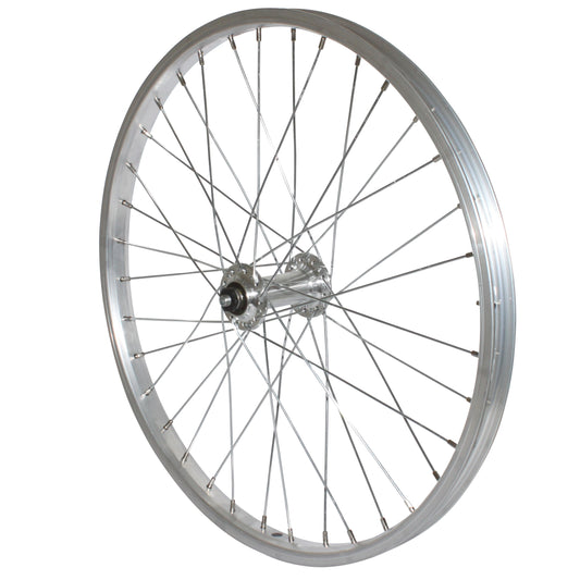 Roue VTT Velox patin blocage 20" alu avant moyeu alu