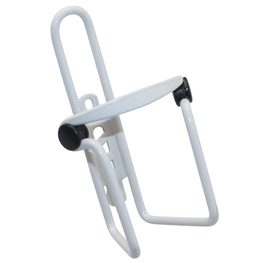 Porte-bidon Newton N1 alu blanc pastilles anti-vibration