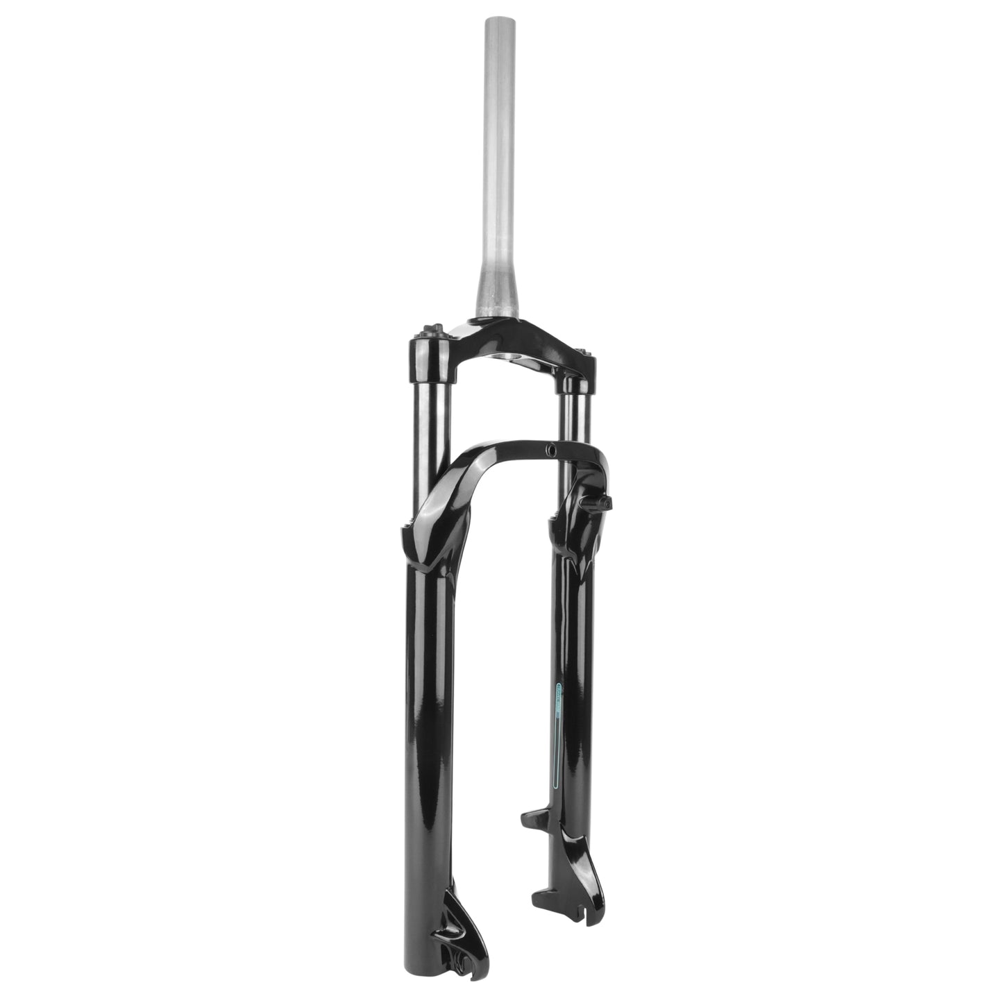 Fourche VTT - fat bike 26" noir tapered conique (pivot 1"1-8 haut et 1,5" bas)