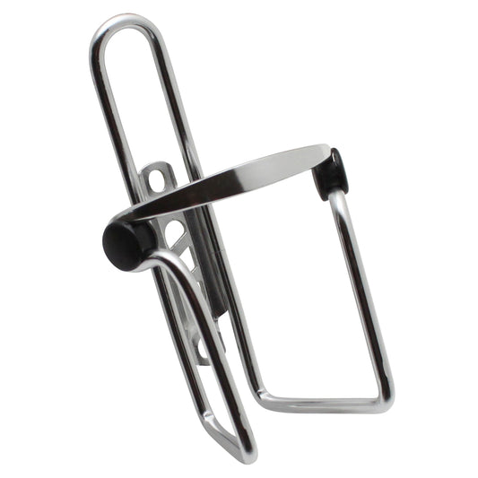 Porte-bidon PCP B2 alu argent pastilles anti-vibration