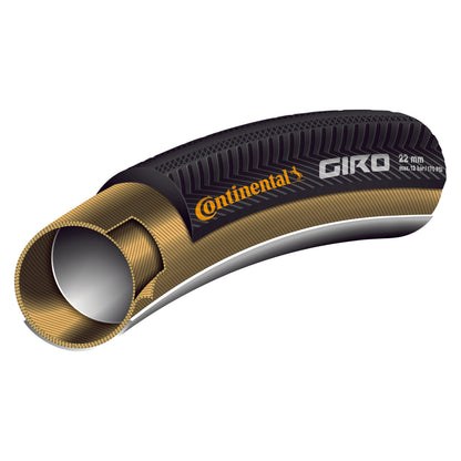 Continental Giro Road Tubular Tire 700 x 22 Black-Beige 300g