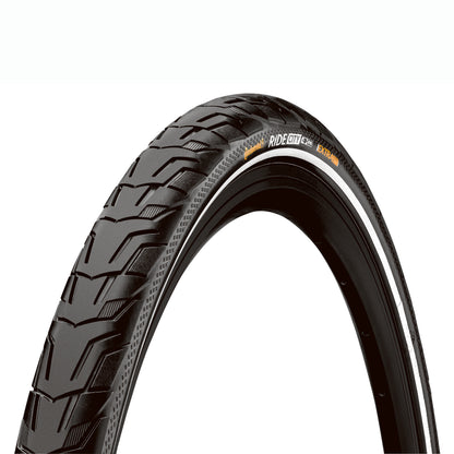 Pneu VTT Urbain 26 X 1.75 Continental City Ride Noir TR (47-559) flanc Reflex
