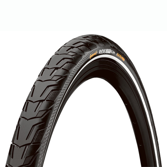 Urban MTB Tyre 26 X 1.75 Continental City Ride Black TR (47-559) Reflex Sidewall