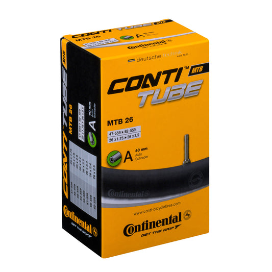 Continental 26 x 1.75-2.50 Bicycle Inner Tube - Standard 40mm Valve