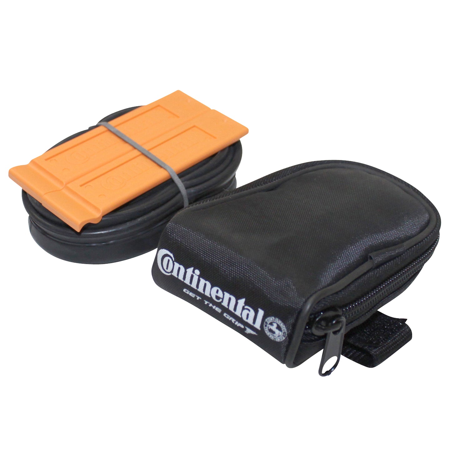 Continental road bike saddle bag with 700c Presta inner tube + 2 road tire levers