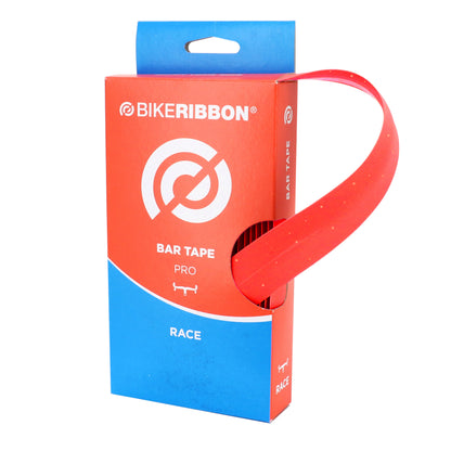 Ruban guidon Bikeribbon Cork Gel rouge avec liège