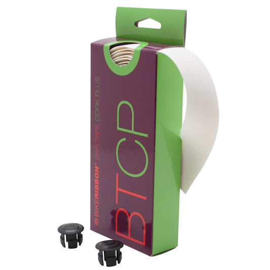 Ruban guidon Bikeribbon Cork Plus blanc sans liège