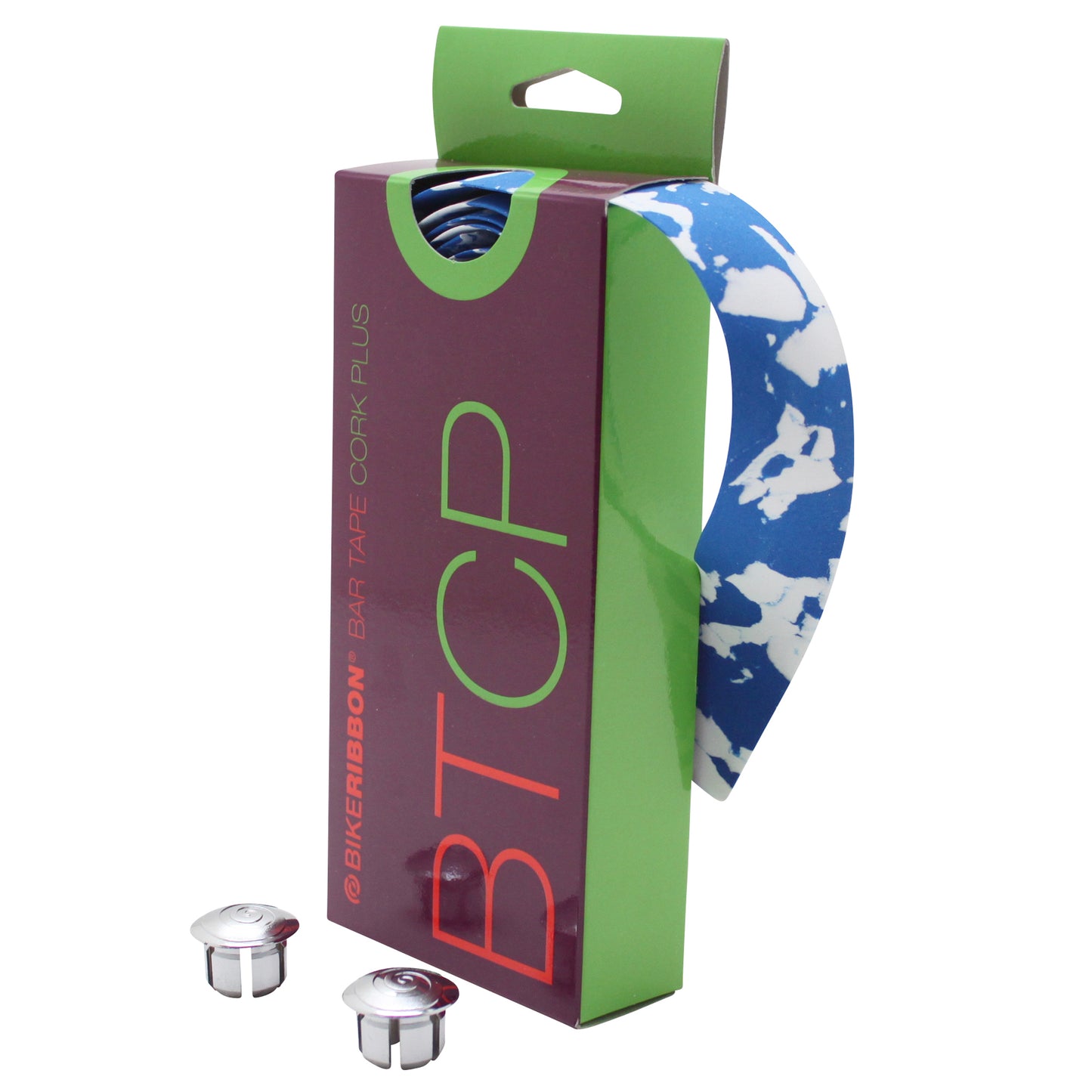 Bikeribbon Cork Plus Handlebar Tape Blue-White