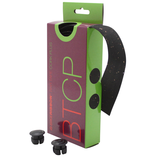 Ruban guidon Bikeribbon Cork Plus noir avec liège