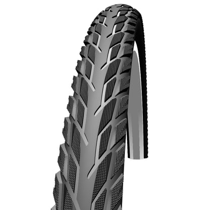 Pneu VTT 26 X 1.75 Schwalbe Silento Reflex Noir TR (47-559) Renfort K-Guard flanc Reflex