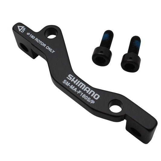 Adaptateur frein à disque VTT avant Shimano disque 180mm étrier standard sur fourche post-mount